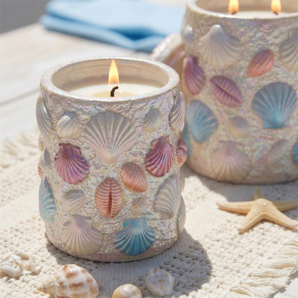 Candle Supplies Jars - قالب سيليكون خرساني لوعاء شمع على