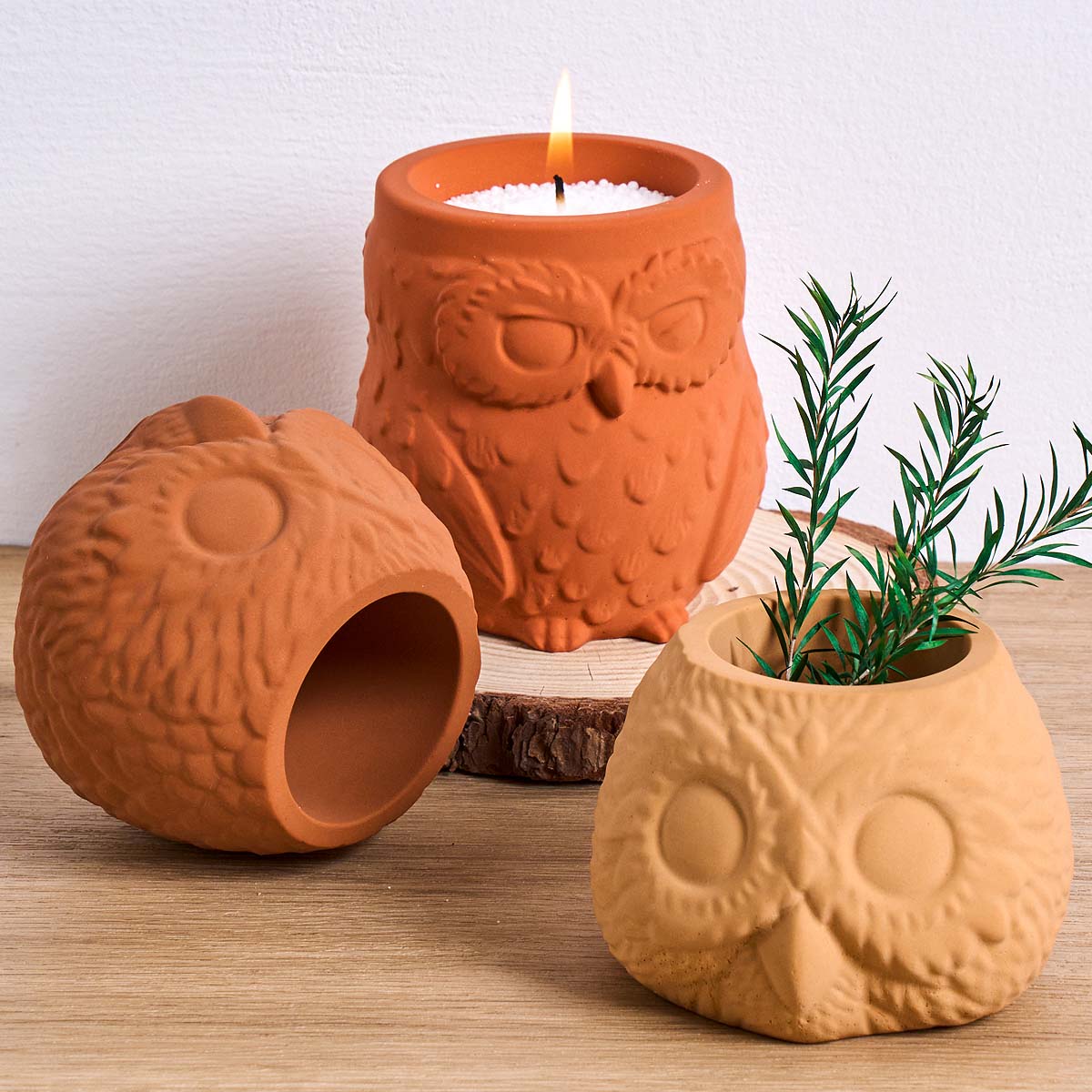Candle Supplies Jars - قالب سيليكون ثلاثي الأبعاد على شكل