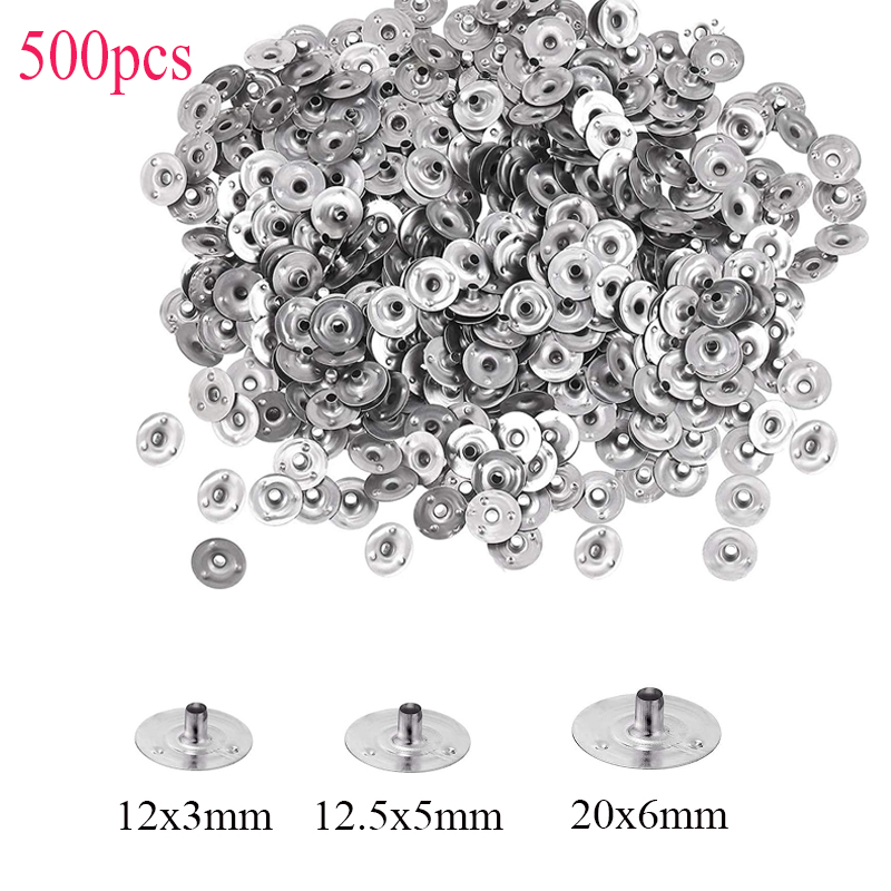 Candle Supplies In Bulk - 500 قطع شمعة الفتيل المعادن الحدام