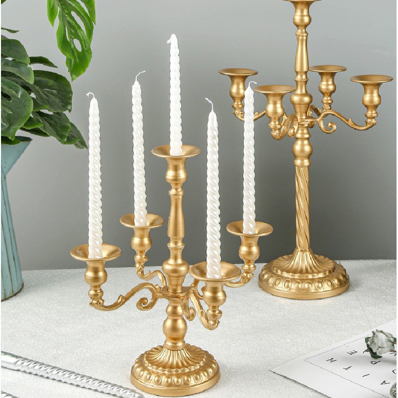 Luxury Candle Supplies Usa - حاملات شموع عتيقة لتزيين طاولات الزفاف،