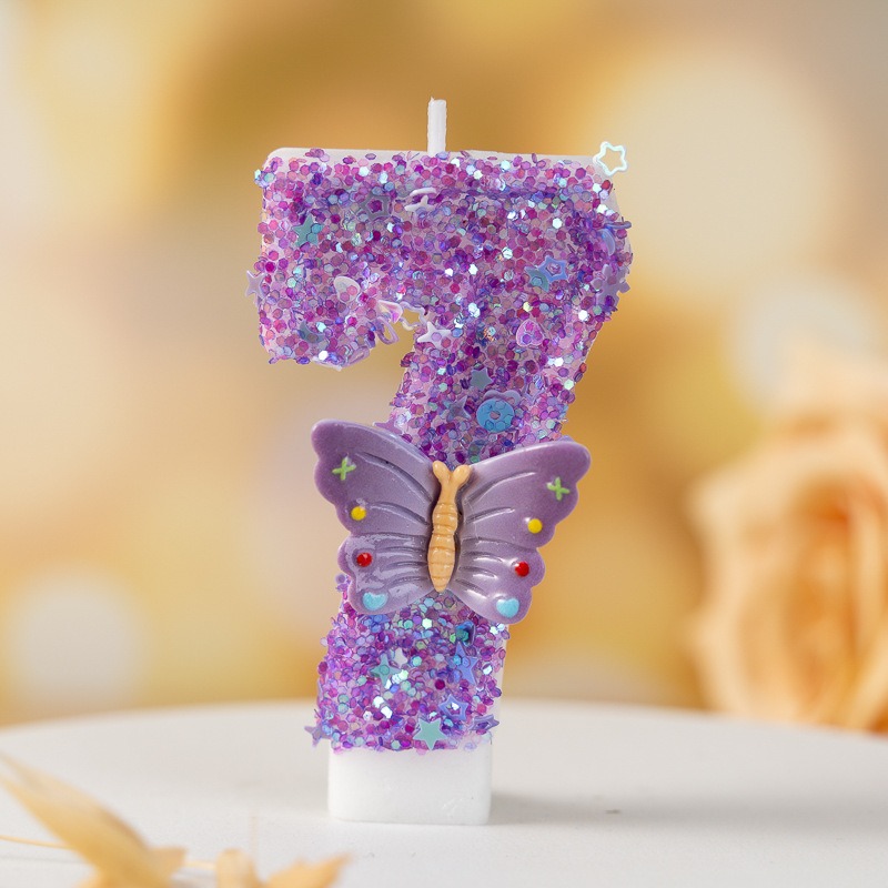 شمعة عيد ميلاد على شكل فراشة أ - مراجعة Luxury Candle Supplies Usa وسعره