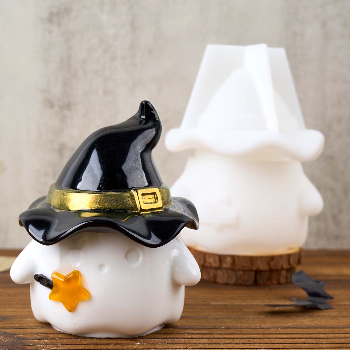 قبعة شبح شمعة جرة قالب من السي - مراجعة Candle Supplies Jars وسعره