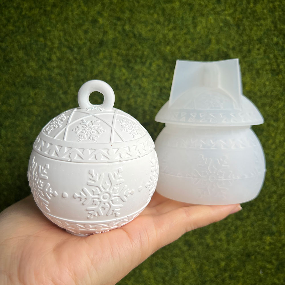 عيد الميلاد كرة مستديرة شمعة ج - مراجعة Candle Supplies Jars وسعره