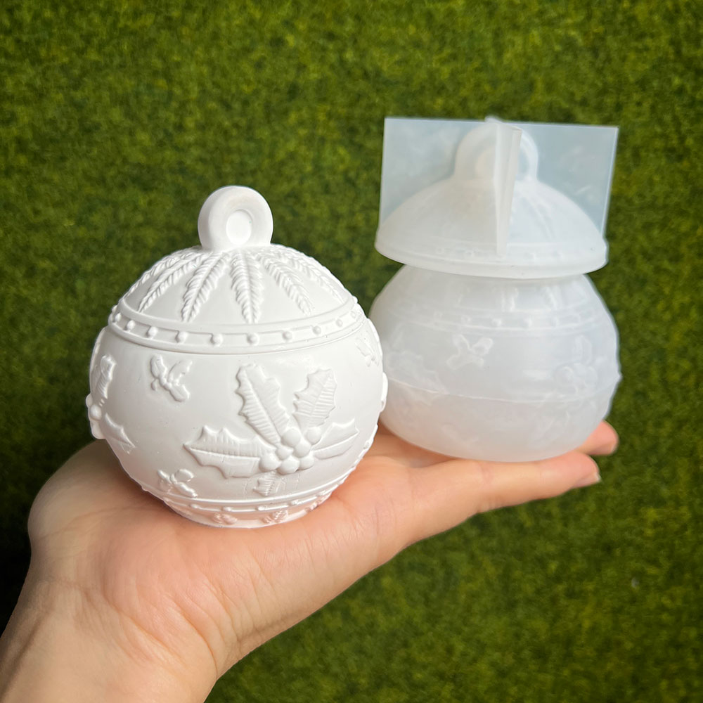 عيد الميلاد كرة مستديرة شمعة ج - مراجعة Candle Supplies Jars وسعره