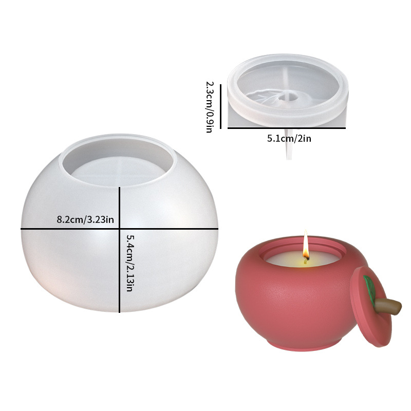 لتقوم بها بنفسك جرة التفاح شمع - مراجعة Candle Supplies Jars وسعره