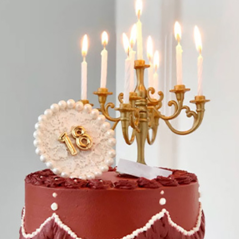 كعكة الديكور الشمعدان شمعة الخ - مراجعة Luxury Candle Supplies Usa وسعره