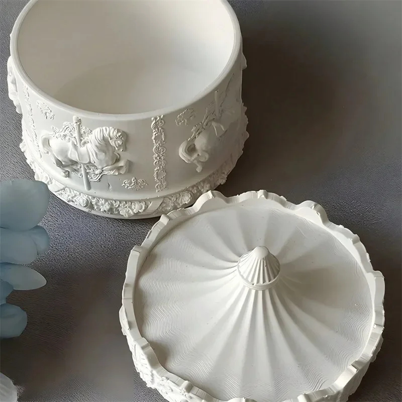 مجموعة واحدة من قوالب السيليكو - مراجعة Candle Supplies Jars وسعره