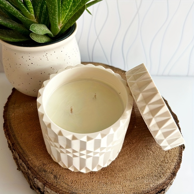 قالب سيليكون جديد لصنع أكواب ا - مراجعة Candle Supplies Jars وسعره