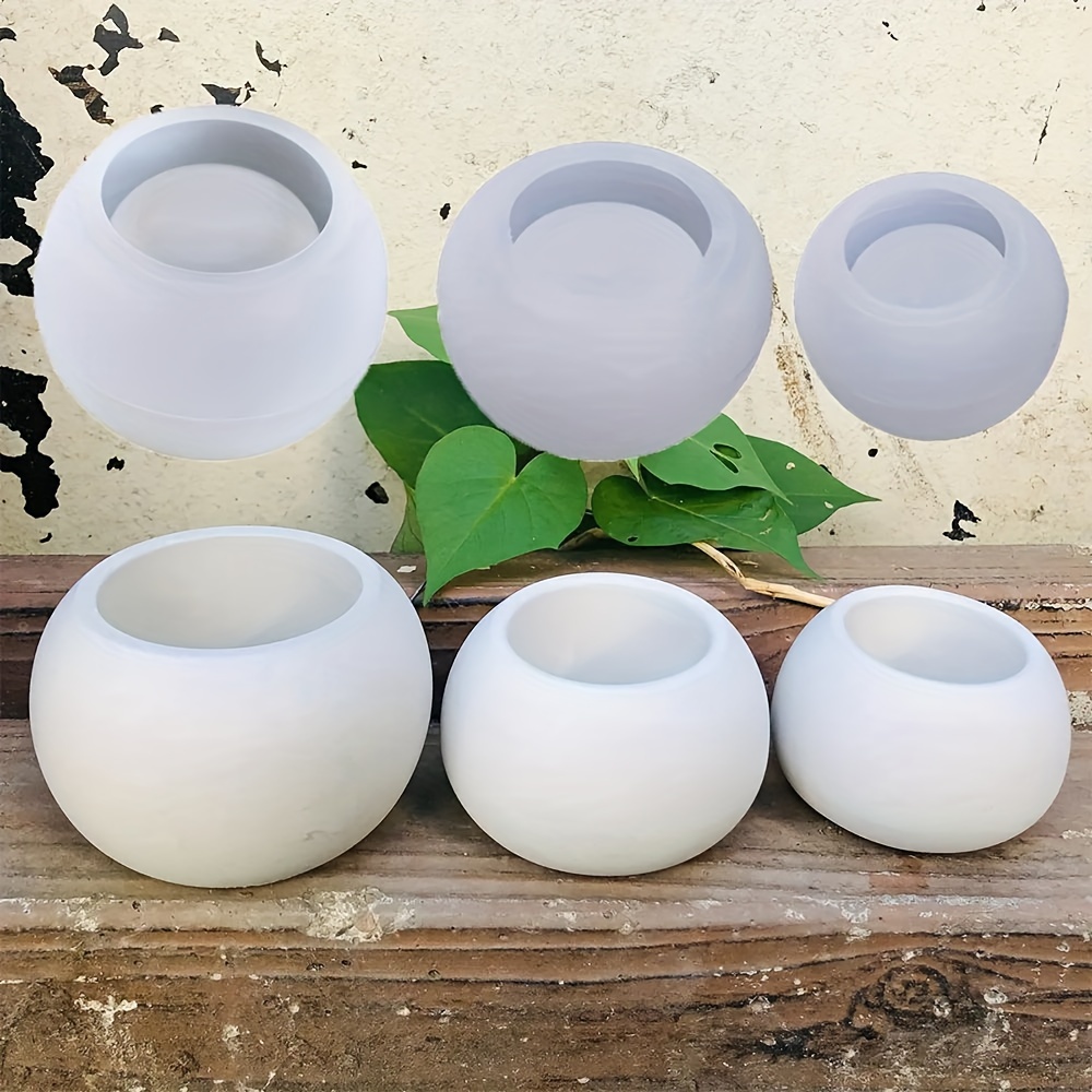3 قطع - قالب سيليكون دائري لأص - مراجعة Candle Supplies Jars وسعره