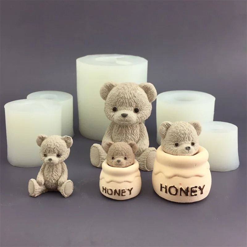 قالب سيليكون على شكل دب لطيف ل - مراجعة Candle Supplies In Bulk وسعره