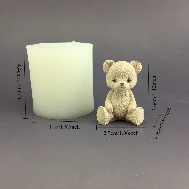 قالب سيليكون على شكل دب لطيف ل - مراجعة Candle Supplies In Bulk وسعره